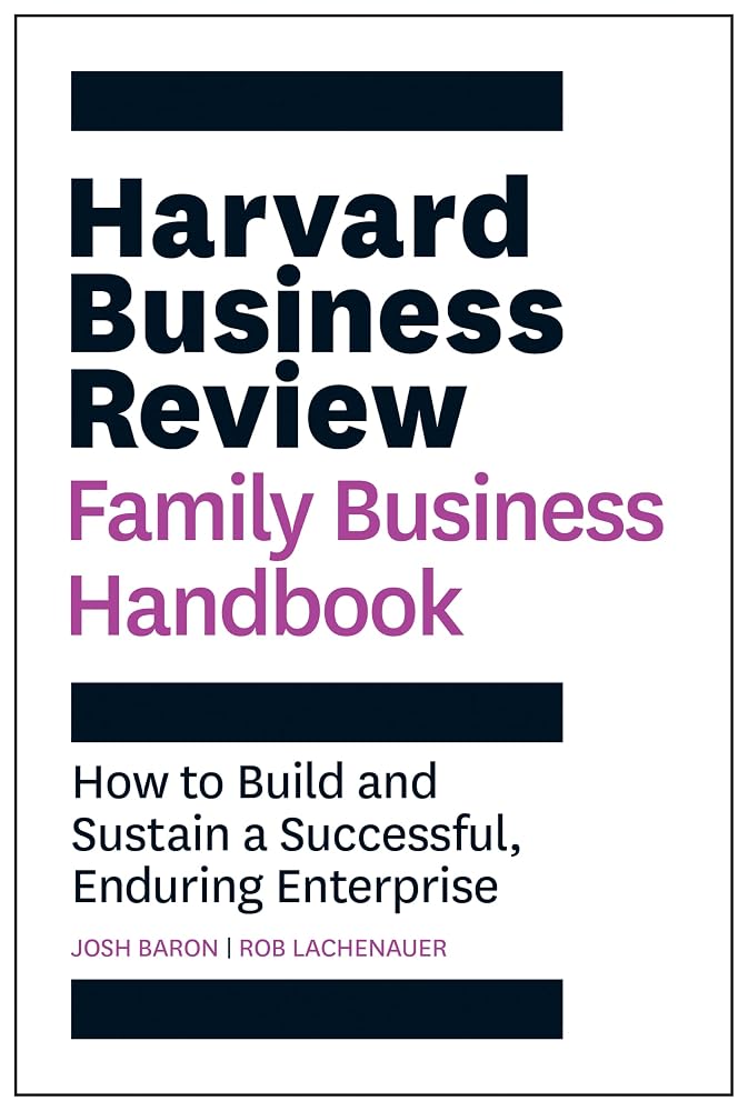 Harvard Business Review Family Business Handbook cover image