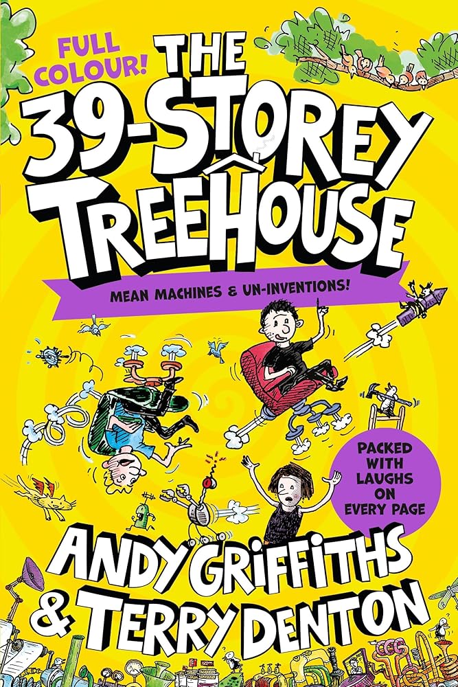 The 39-Storey Treehouse: Colour Edition cover image