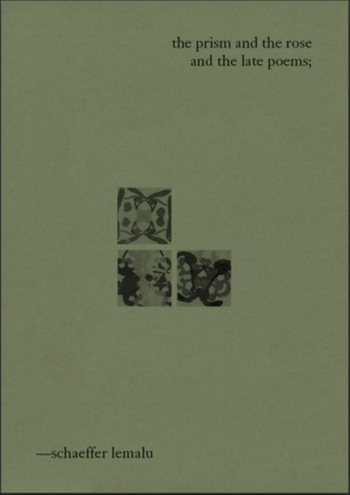the prism and the rose and the late poems cover image